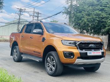 Ford Ranger Wildtrak 2.0L AT 2019. Màu Cam. Biển Tp.HCM